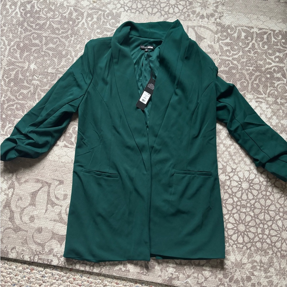 Elegant Green Blazer